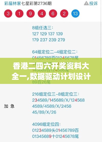 香港二四六开奖资料大全一,数据驱动计划设计_Prime50.412