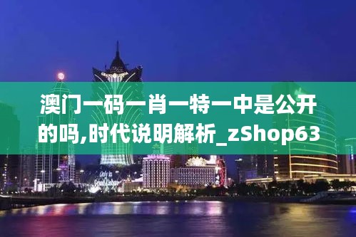 澳门一码一肖一特一中是公开的吗,时代说明解析_zShop63.526