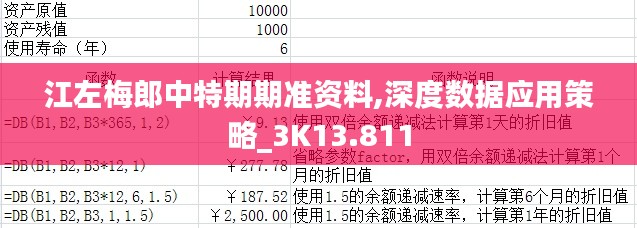 江左梅郎中特期期准资料,深度数据应用策略_3K13.811