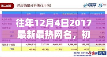 『初学者到进阶用户一网打尽，2017年12月4日最新最热网名生成指南』