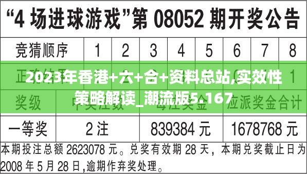 2023年香港+六+合+资料总站,实效性策略解读_潮流版5.167