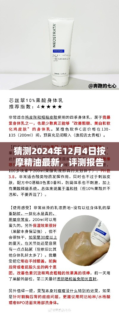 揭秘，2024年按摩精油最新趋势与产品评测报告，体验未来产品特性！