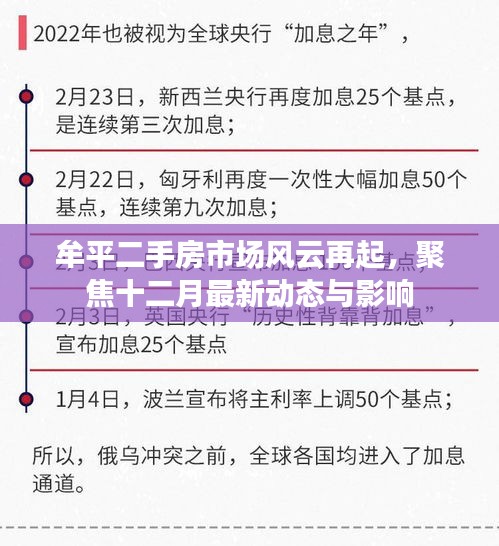 牟平二手房市场风云再起，十二月最新动态与影响聚焦