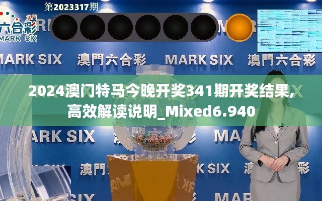 2024澳门特马今晚开奖341期开奖结果,高效解读说明_Mixed6.940