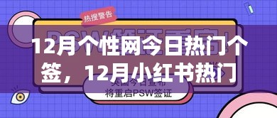 12月热门个性签名精选，冬日的潮流风尚掀起波澜