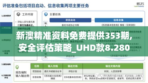 新澳精准资料免费提供353期,安全评估策略_UHD款8.280