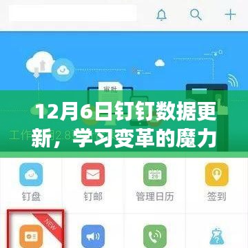 学习变革的魔力，自信成就梦想之旅——钉钉数据更新报告（12月6日）