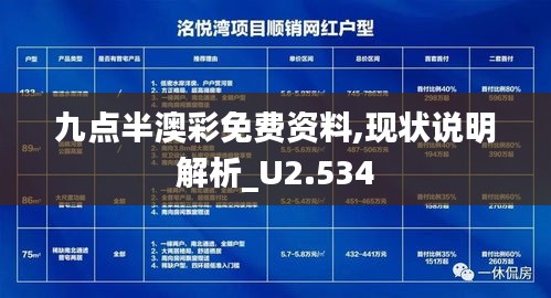 九点半澳彩免费资料,现状说明解析_U2.534