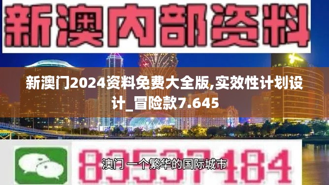 新澳门2024资料免费大全版,实效性计划设计_冒险款7.645