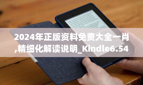 2024年正版资料免费大全一肖,精细化解读说明_Kindle6.548