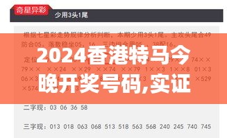 2024香港特马今晚开奖号码,实证解读说明_Nexus7.406