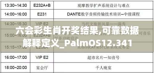 六会彩生肖开奖结果,可靠数据解释定义_PalmOS12.341