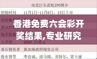 香港免费六会彩开奖结果,专业研究解析说明_豪华款9.115