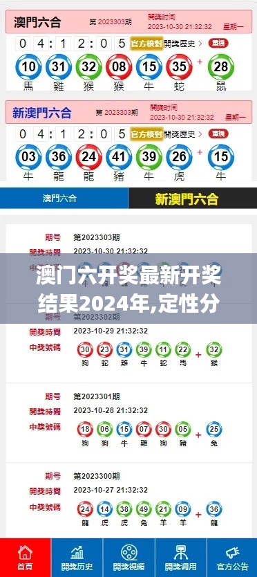 澳门六开奖最新开奖结果2024年,定性分析说明_SP7.842