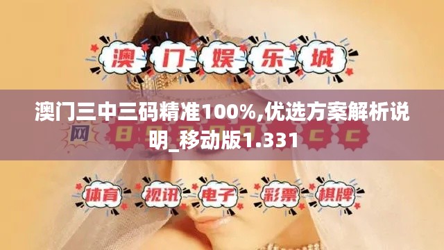 澳门三中三码精准100%,优选方案解析说明_移动版1.331