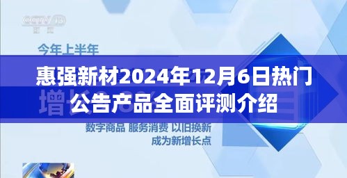 惠强新材热门公告产品全面评测介绍（2024年12月6日）