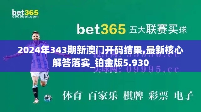 2024年343期新澳门开码结果,最新核心解答落实_铂金版5.930