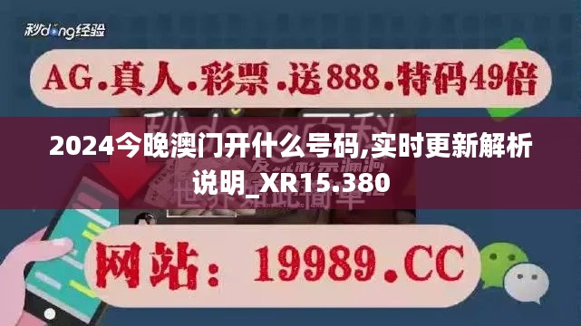 2024今晚澳门开什么号码,实时更新解析说明_XR15.380