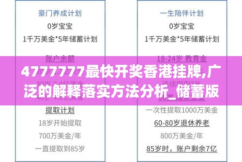 4777777最快开奖香港挂牌,广泛的解释落实方法分析_储蓄版5.546