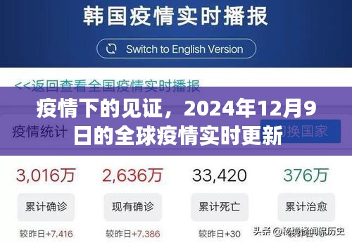 全球疫情见证，实时更新报告，2024年12月9日疫情动态