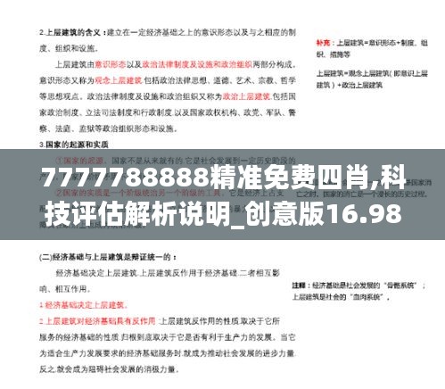 7777788888精准免费四肖,科技评估解析说明_创意版16.981