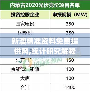 新澳精准资料免费提供网,统计研究解释定义_网红版3.184