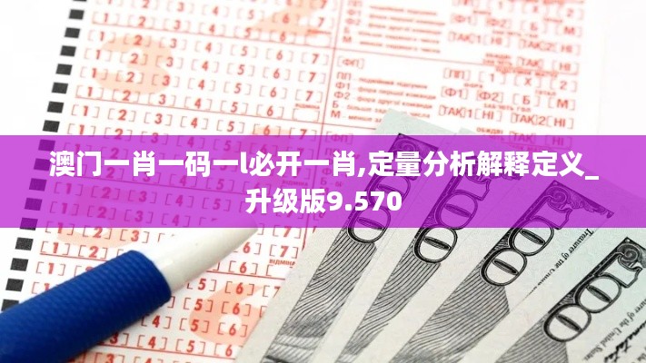 澳门一肖一码一l必开一肖,定量分析解释定义_升级版9.570