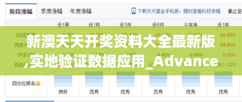 新澳天天开奖资料大全最新版,实地验证数据应用_Advanced1.651