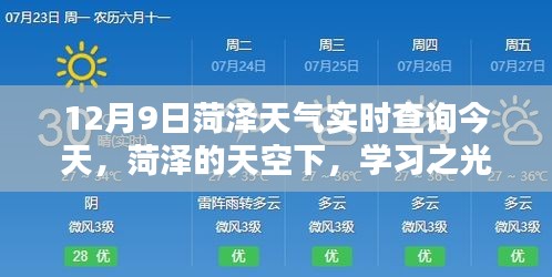 菏泽天气实时查询，学习之光照亮前行的路（今日12月9日）