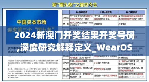 2024新澳门开奖结果开奖号码,深度研究解释定义_WearOS9.779