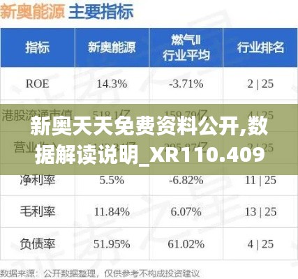 新奥天天免费资料公开,数据解读说明_XR110.409