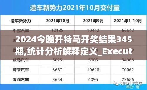 2024今晚开特马开奖结果345期,统计分析解释定义_Executive19.936