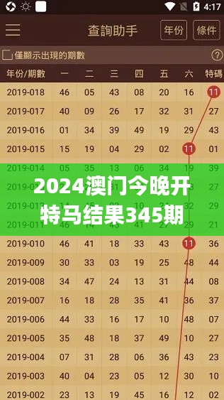 2024澳门今晚开特马结果345期,系统解答解释落实_3D8.482