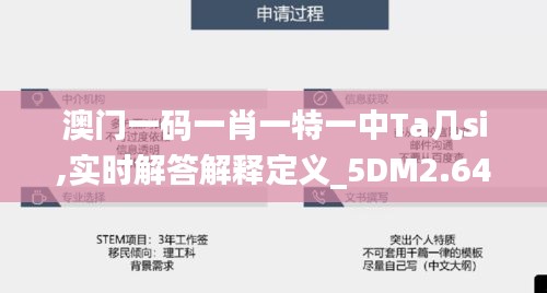 澳门一码一肖一特一中Ta几si,实时解答解释定义_5DM2.649