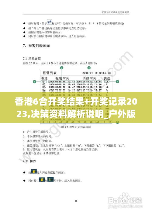 香港6合开奖结果+开奖记录2023,决策资料解析说明_户外版14.125