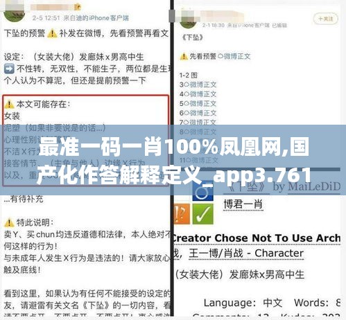 最准一码一肖100%凤凰网,国产化作答解释定义_app3.761