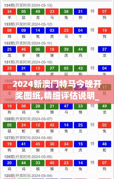 2024新澳门特马今晚开奖图纸,精细评估说明_战略版9.730