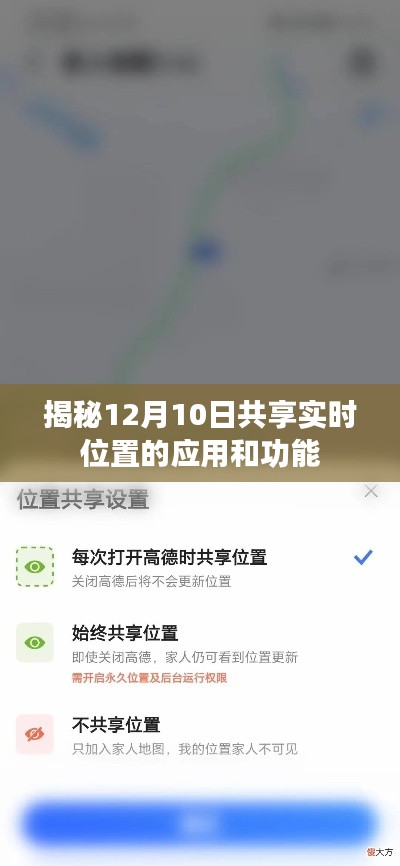 揭秘，共享实时位置应用与功能详解（日期，12月10日）