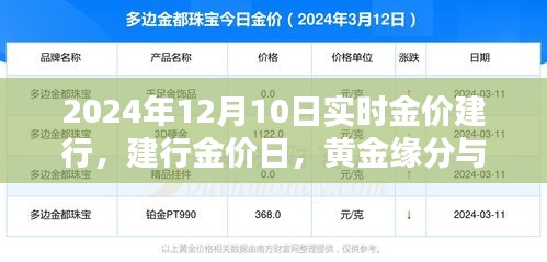 建行黄金日，黄金缘分与温馨时光实时金价播报