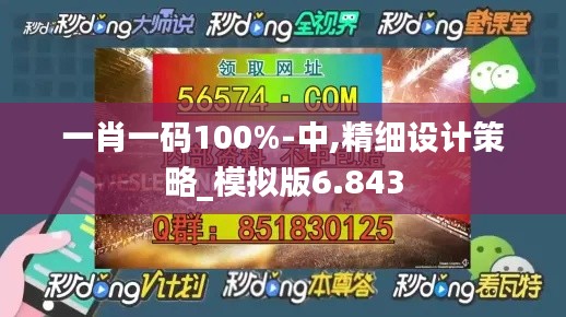 一肖一码100%-中,精细设计策略_模拟版6.843