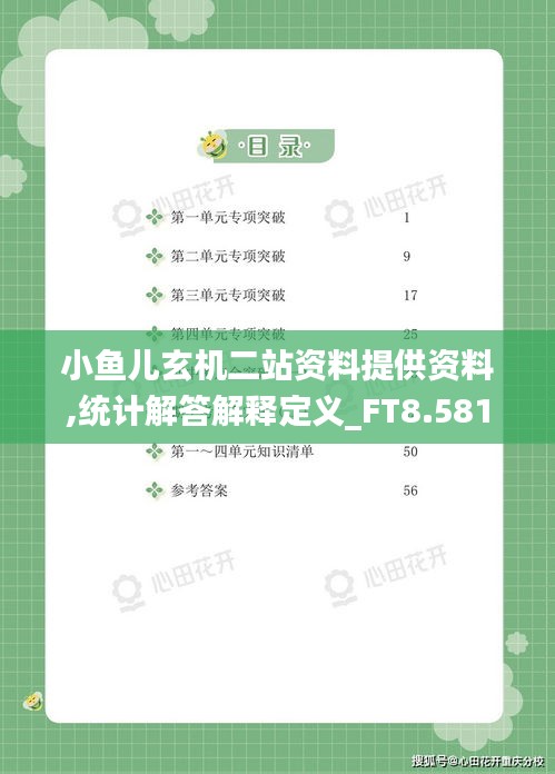 小鱼儿玄机二站资料提供资料,统计解答解释定义_FT8.581