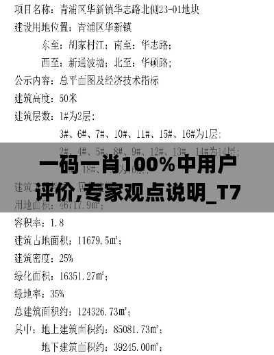 一码一肖100%中用户评价,专家观点说明_T7.801