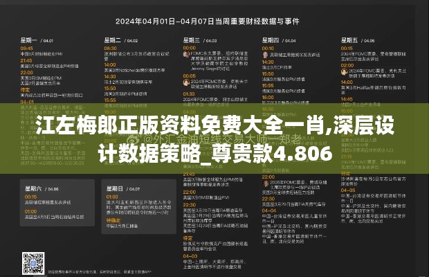 江左梅郎正版资料免费大全一肖,深层设计数据策略_尊贵款4.806