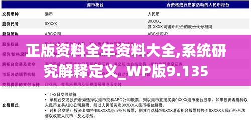 正版资料全年资料大全,系统研究解释定义_WP版9.135