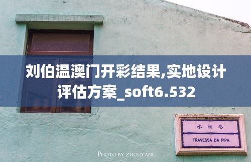 刘伯温澳门开彩结果,实地设计评估方案_soft6.532