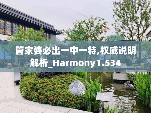 管家婆必出一中一特,权威说明解析_Harmony1.534