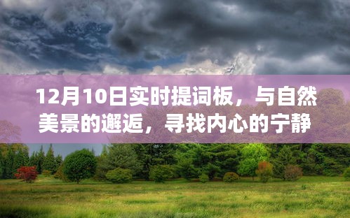 12月10日实时提词板，与自然美景的邂逅，探索内心宁静之旅