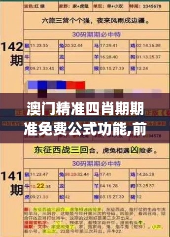 澳门精准四肖期期准免费公式功能,前沿解读说明_AP9.918