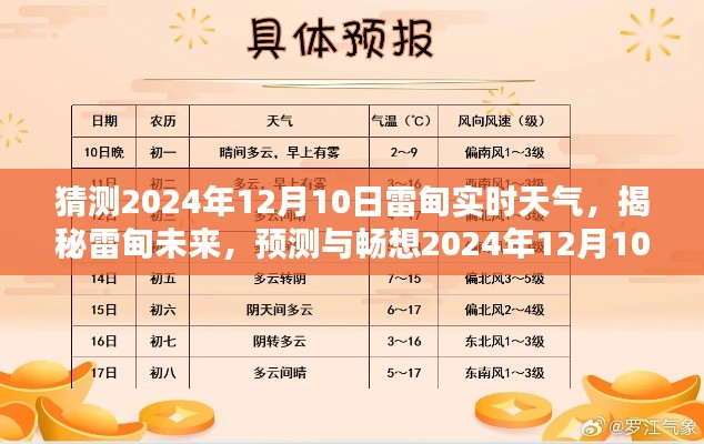 揭秘雷甸未来，预测与畅想雷甸天气实况，探寻2024年12月10日雷甸实时天气展望