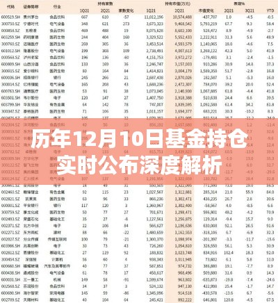 历年12月10日基金持仓深度解析及实时公布数据观察